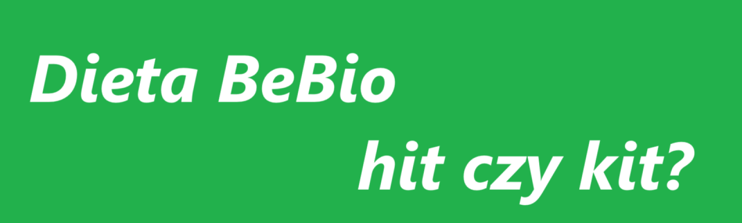 Dieta bebio – przykłady i jadłospis